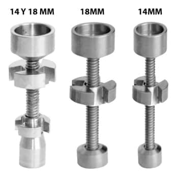Clavo de Titanio para bongs. Medidas 14/18 CM diámetro. Varios tamaños