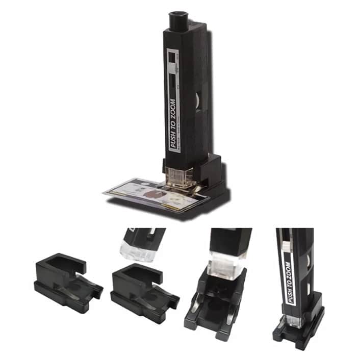 Microscopio Lumagny grande 60/80/100 Aumentos con base y luz