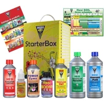 KIT DE CULTIVO TIERRA (Hesi) Starter Box Soil.