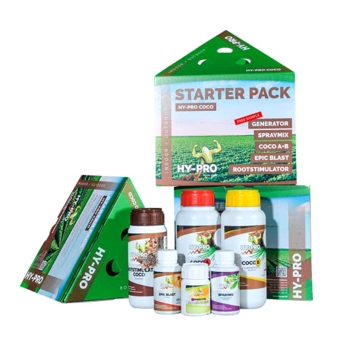 STARTER PACK COCO HY-PRO Pack de abonos para coco.