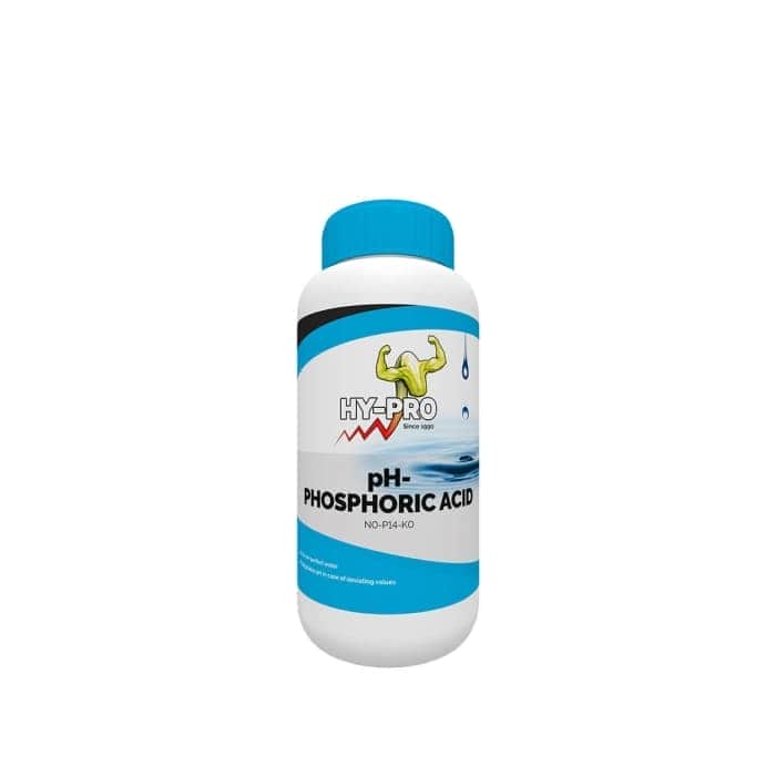 PH- Phosphoric Acid de HY-PRO, envase de 500 ml.