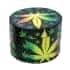 Grinders hojas maria colores Jamaica con polinizador y tamaño de 50MM