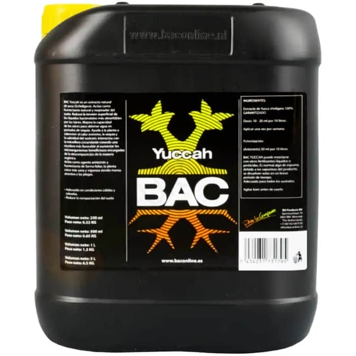 YUCCAH (B.A.C.) Envase de 5L.