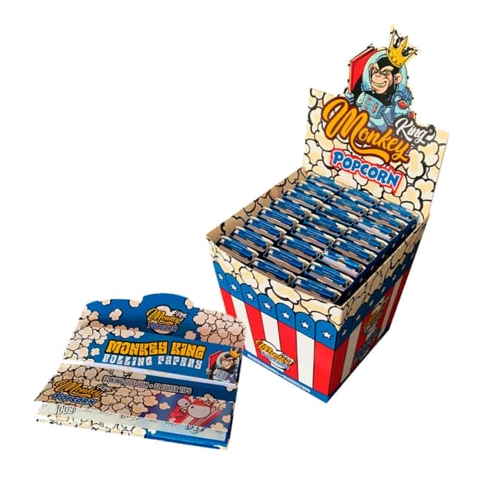 PACK POP CORN SMELL UNBLEACHED (Monkey King)