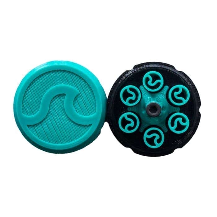 Revolver Mix Jano Filter. Ola azul