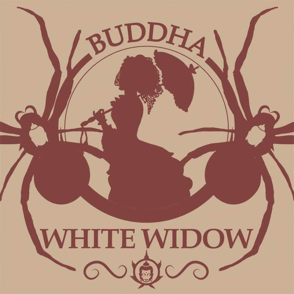 BUDDHA WHITE WIDOW (Buddha Seeds) Semillas de marihuana feminizadas de colección, logo.