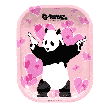 Bandeja de metal con motivo de panda. Marca G-Rollz