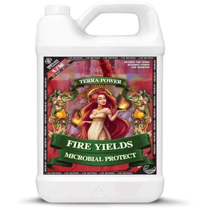 Garrafa de Fire Yields Microbial Protect de la marca Terra Power