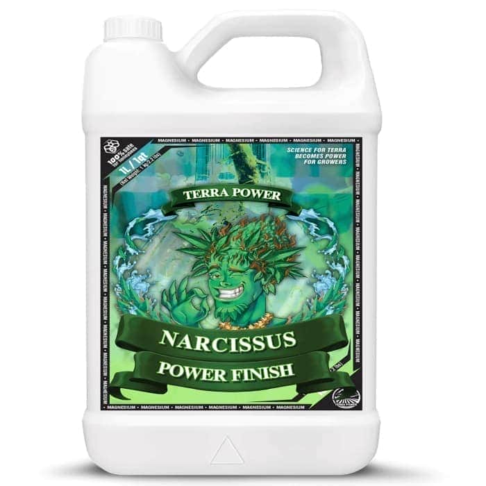 Botella de Narcissus Power Finish de la marca Terra Power