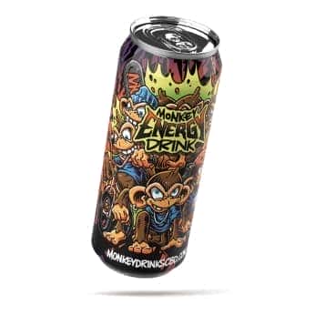 Bebida energética Monkey Energy Drink.
