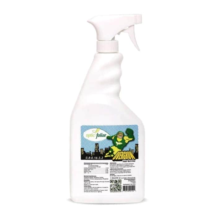 Owergrow, de Optic Foliar.
Garrafa de 1L