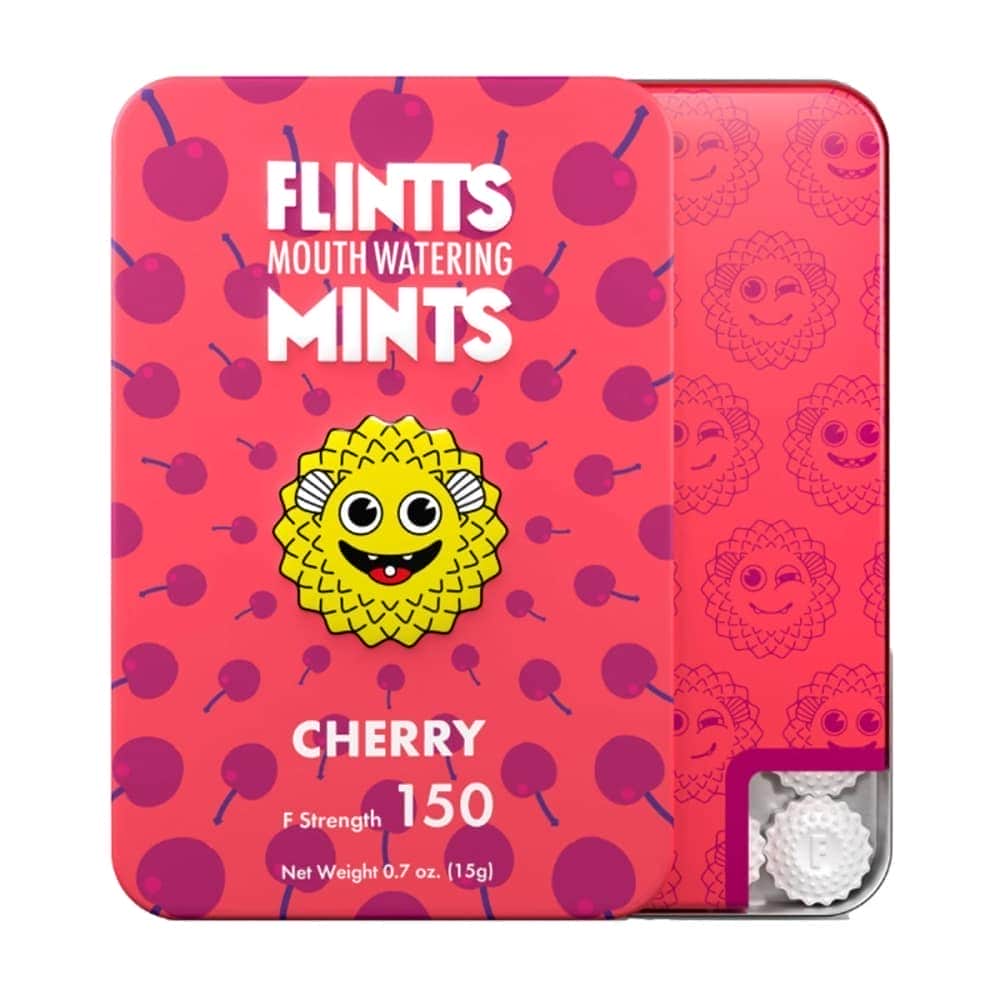 Caramelos Flintts Mints - Sabor cherry