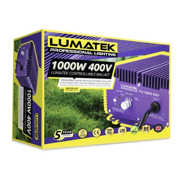 Balastro Pro 1000W 400V de Lumatek