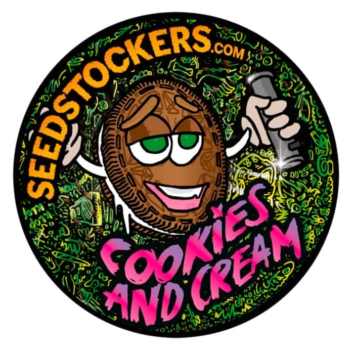 COOKIES AND CREAM (Seedstockers) Semillas de marihuana feminizadas de colección, logo.