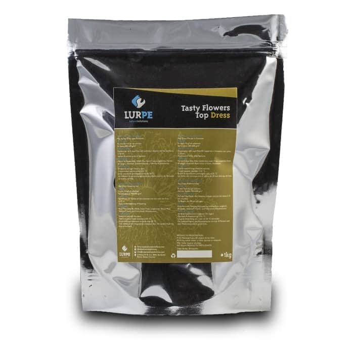 Paquete Tasty Flowers Topdress de Lurpe. Formato 1kg