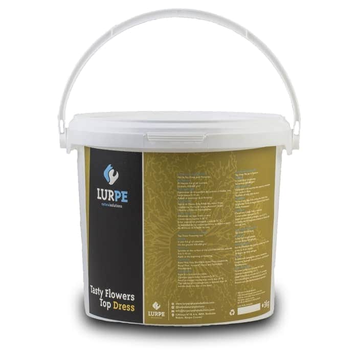 Paquete Tasty Flowers Topdress de Lurpe. Formato: 3kg