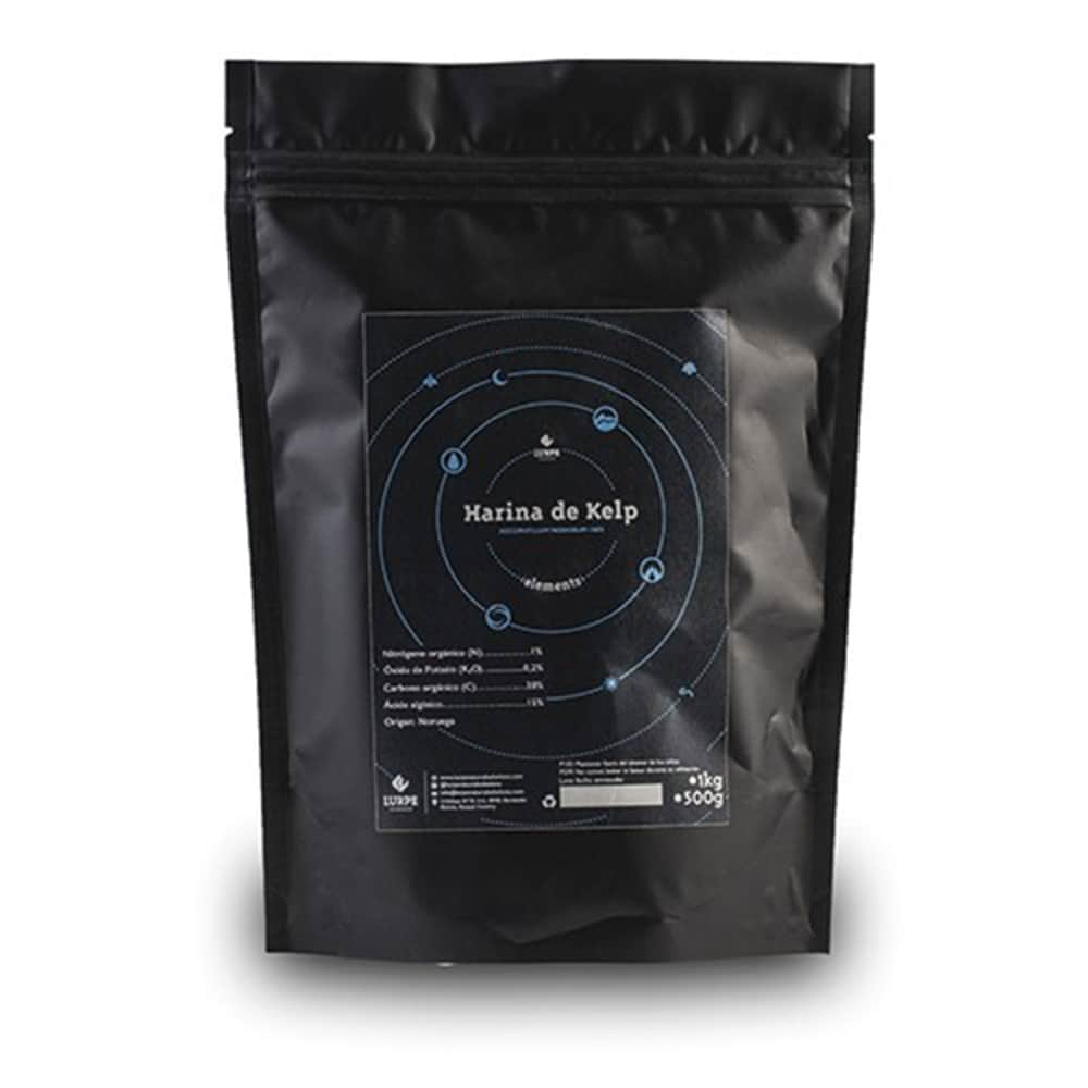 Harina de Kelp de Lurpe Nutural. Formatos: 1kg