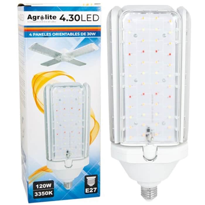 Bombilla LED Agrolite . 430 E27 120W