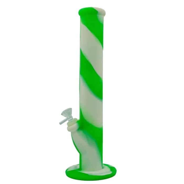BONG SILICONA PARA AGUA 36CM psicodelico.