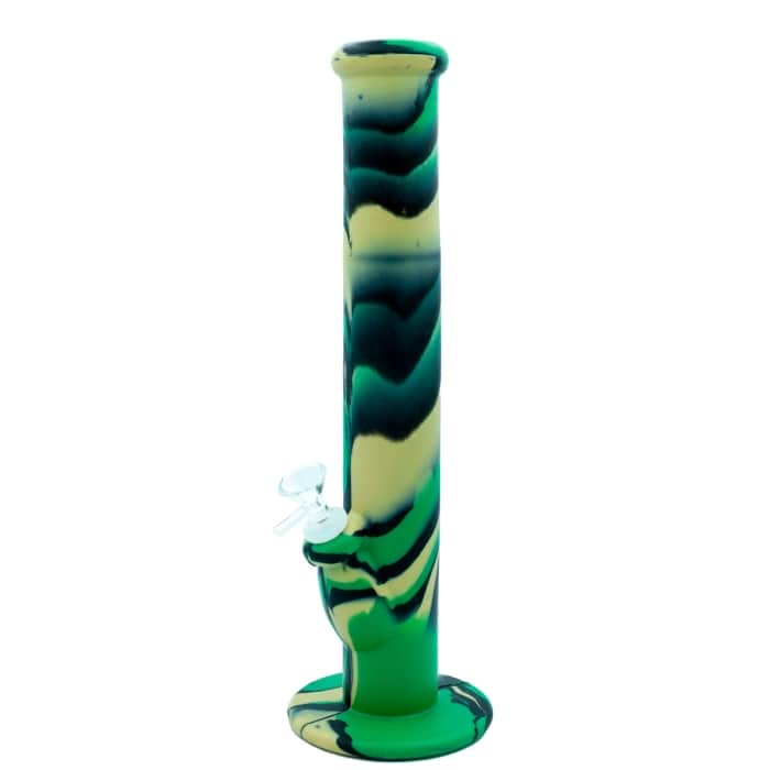 BONG SILICONA PARA AGUA 36CM psicodelico.