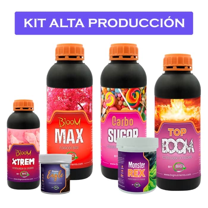 KIT ALTA PRODUCCION 0-M (Big Nutrients)