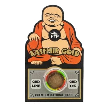 Hash CBD Kashmir GOLD FP envase de 2 gramos