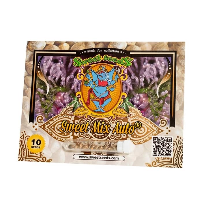AUTO SWEET MIX SWEET SEEDS Semillas de marihuana feminizadas autoflorecientes.