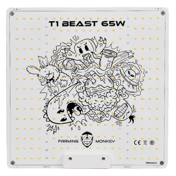 LED T1 BEAST (Farming Monkey) Panel 65w crecimiento y floración.