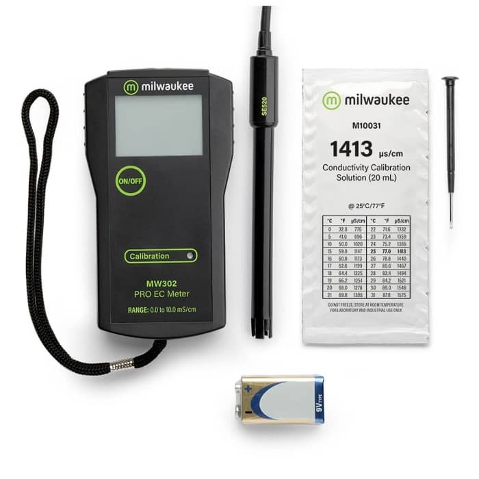 EC-MW 302 MEDIDOR DE EC CONTINUO PORTATIL CON SONDA