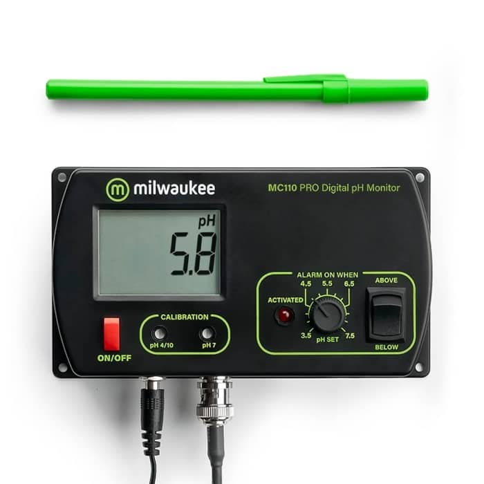 PH-MC 110 MEDIDOR DE PH CONTINUO + ALARMA MILWAUKEE