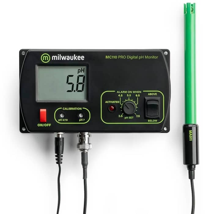 PH-MC 110 MEDIDOR DE PH CONTINUO + ALARMA MILWAUKEE