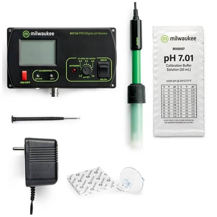 PH-MC 110 MEDIDOR DE PH CONTINUO + ALARMA MILWAUKEE
