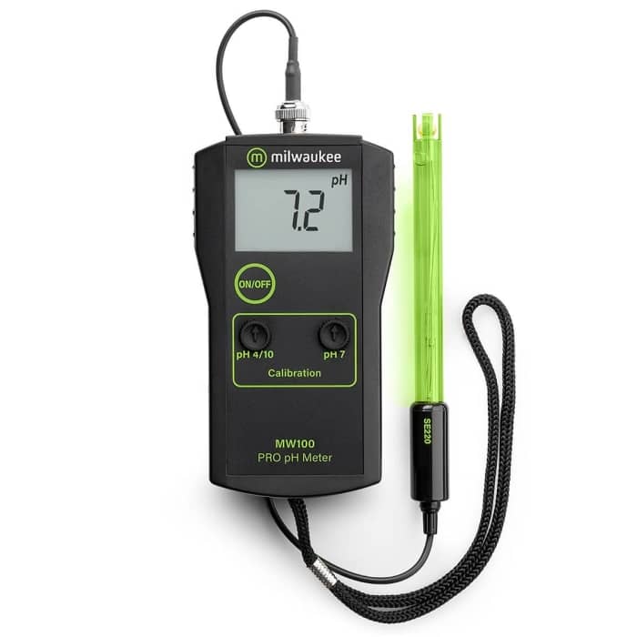 PH-MW100 MEDIDOR DE PH PORTATIL CON SONDA MILWAUKEE
