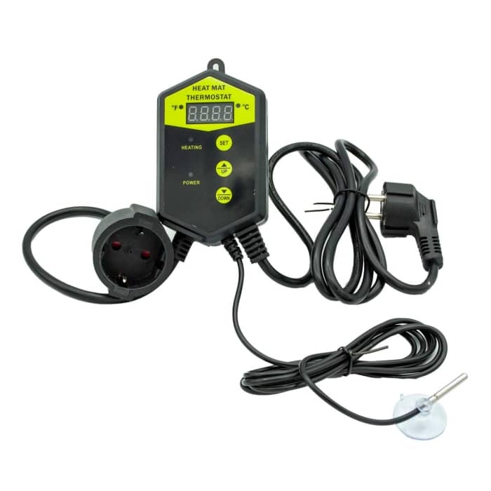 Termostato con sonda para mantas electricas