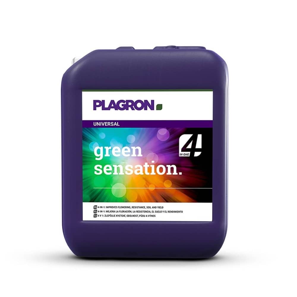 GREEN SENSATION PLAGRON - POTENCIADOR DE FLORACION Envase de 5 Litros