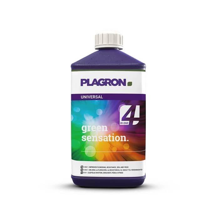 GREEN SENSATION PLAGRON - ESTIMULADOR DE FLORACION Envase de 1 Litro.