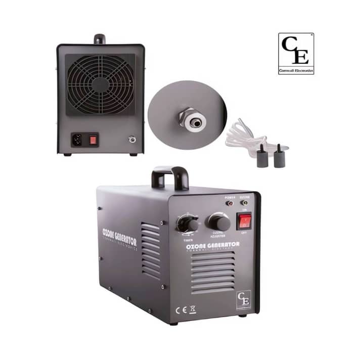 Generador de Ozono Industrial Cornwall 70W 3000mg/h con accesorios. Apto para aire y agua