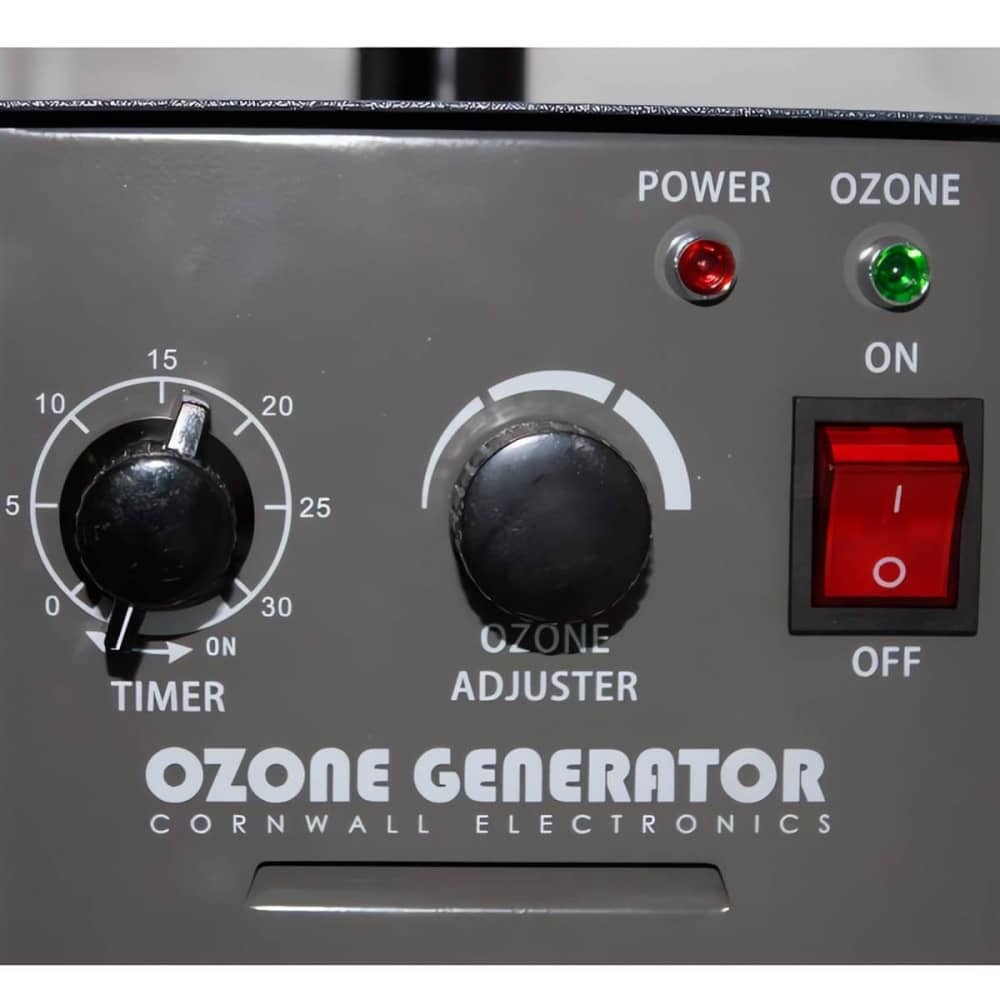 OZONIZADOR CORNWALL ELECTRONICS 70W-3G/H controles.