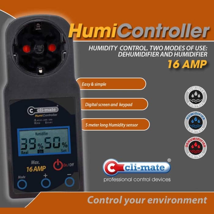 HUMI CONTROLLER 16A CLI-MATE