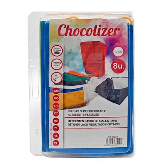 CHOCOLIZER BOLSAS pack 8 bolsas