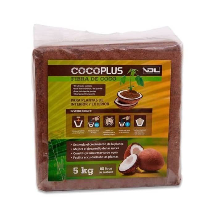 LADRILLO DE FIBRA DE COCO (VDL) 80 litros