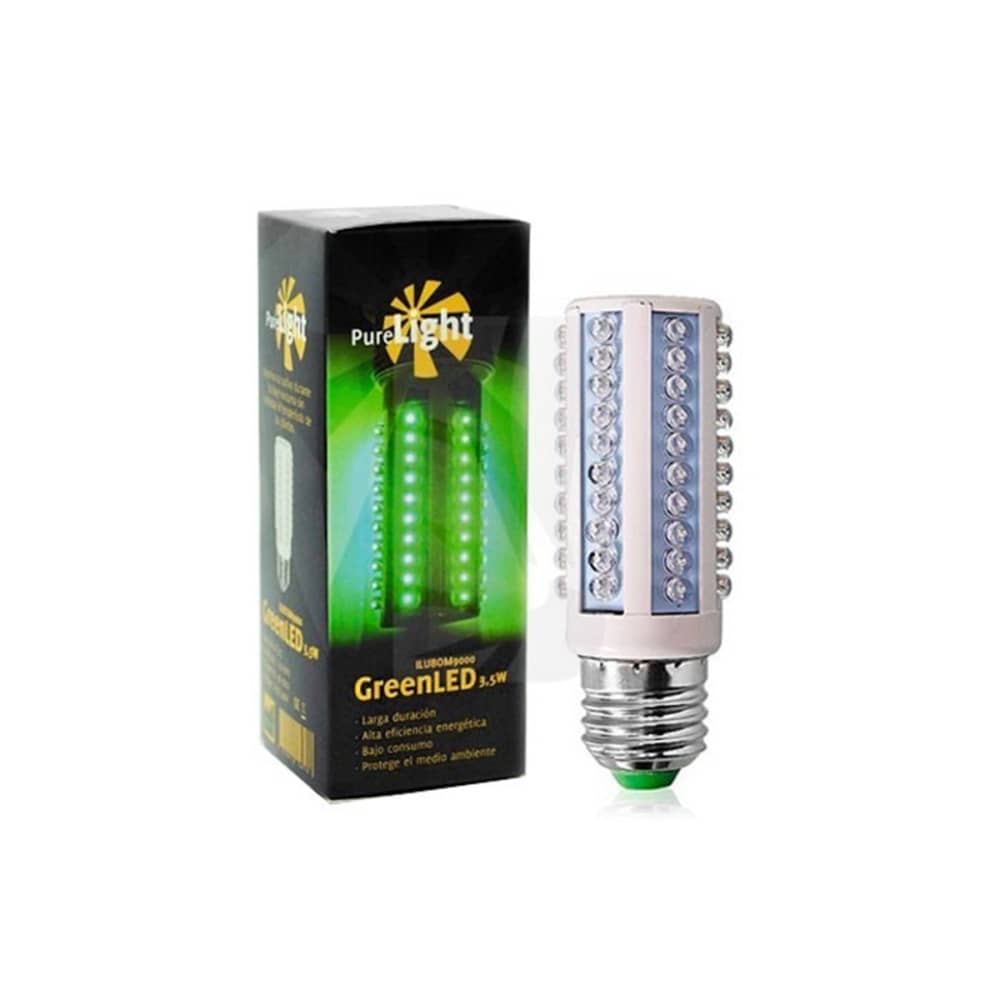 BOMBILLA PURE LIGHT GREEN LED