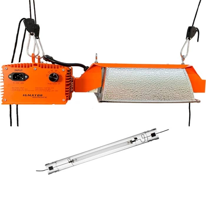 LUMINARIA IGNATOR MONSTERLIGHT MC2 HPS 1000W D.E Bombilla