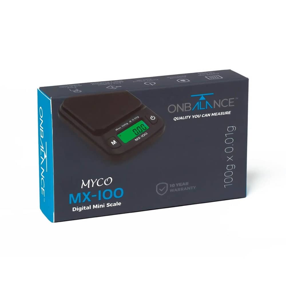 BASCULA MYCO MX100 (0,01-100G) (On Balance) caja.
