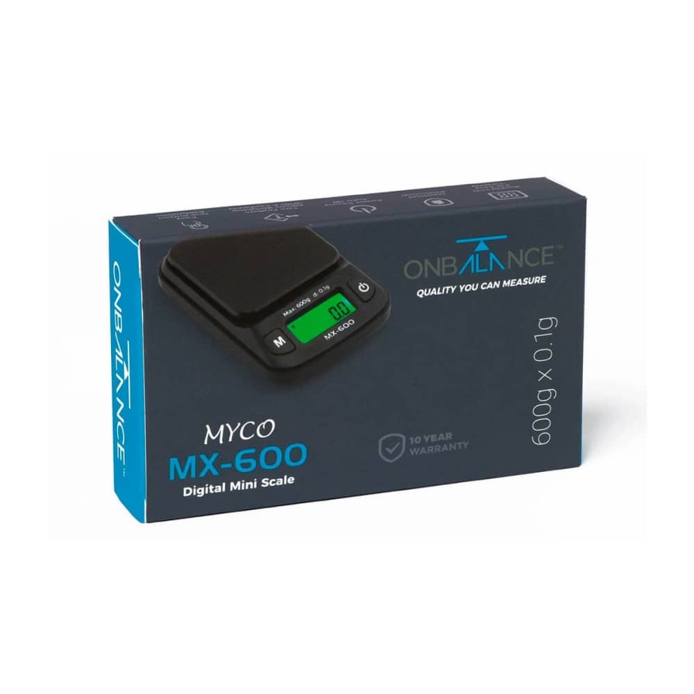 BASCULA MYCO MX600 (0,1-100G) (On Balance) caja.
