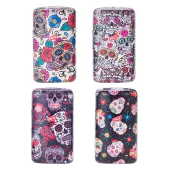 MECHERO JET FLAME SKULLS