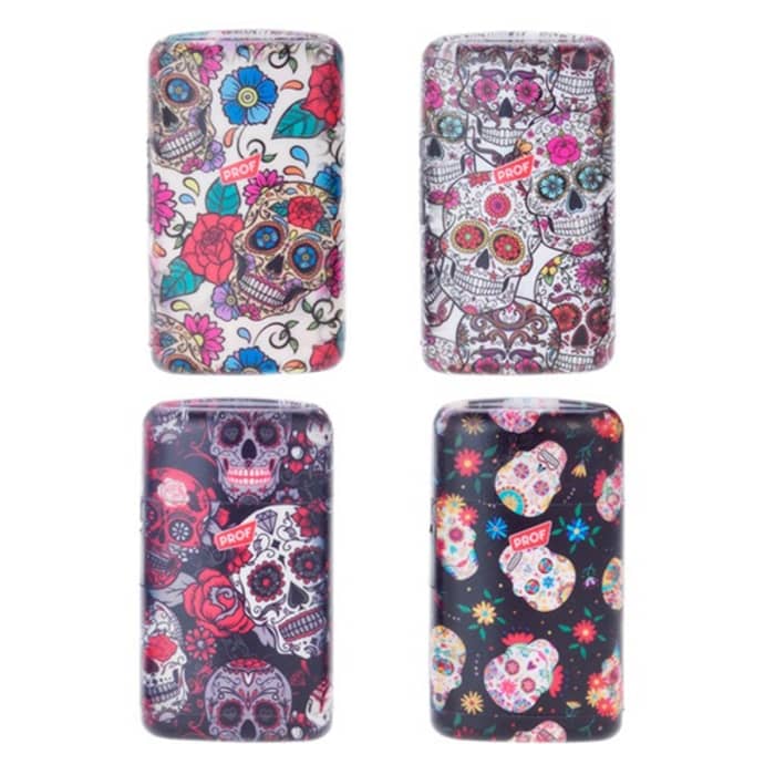 MECHERO JET FLAME SKULLS