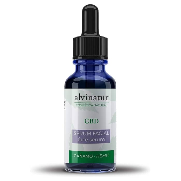 Sérum con aceite de CBD de Alvinatur.