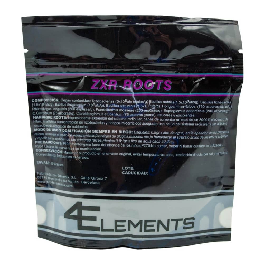 ZXR ROOTS (50GR) (4Elements) trasera.