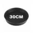 PLATO REDONDO 30CM NEGRO